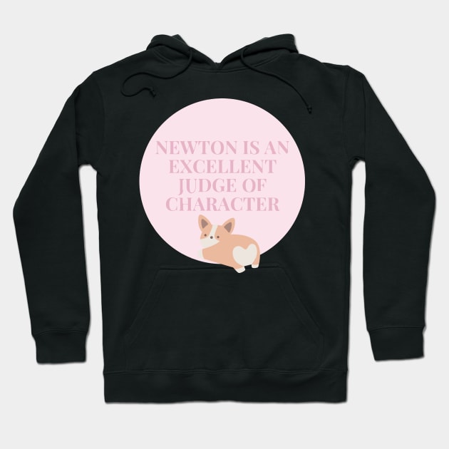 Newton is an excellent judge of character Hoodie by Virhayune